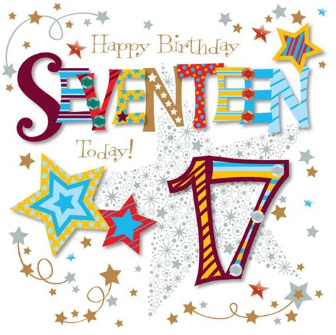 Happy Birthday 17 Year Old Happy 17th Birthday 17th Birthday Wishes