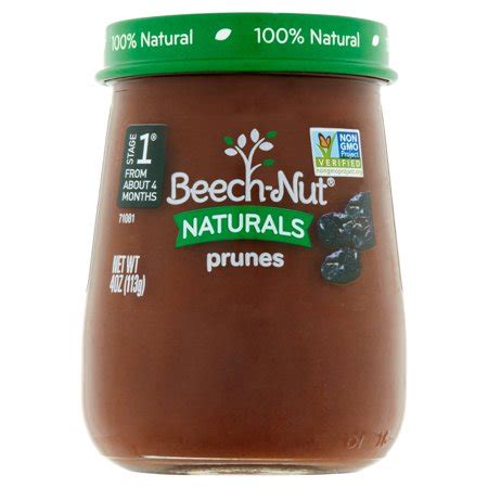 $12.99 (available in two colors). Beech-Nut Naturals Prunes Baby Food Stage 1 From About 4 ...