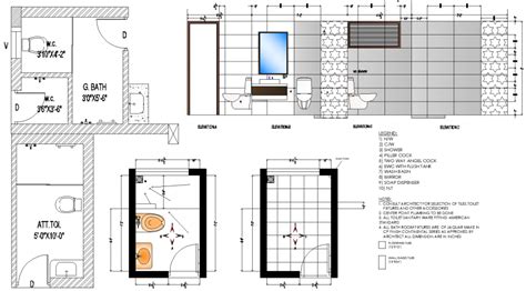 Typical Toilet Detail Drawing In Dwg Autocad File Detailed Drawings