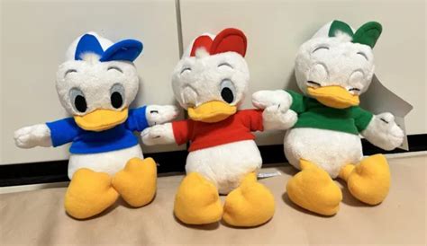 Tdr Tokyo Disney Resort Plush Huey Dewey And Louie Plush Set Doll Donald