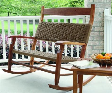 Extra Wide Rocking Chair Outdoor Park Art