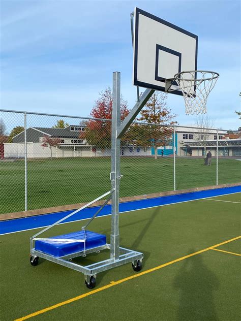 Freestanding Basketball System Mayfield Sports For Tennis Nets