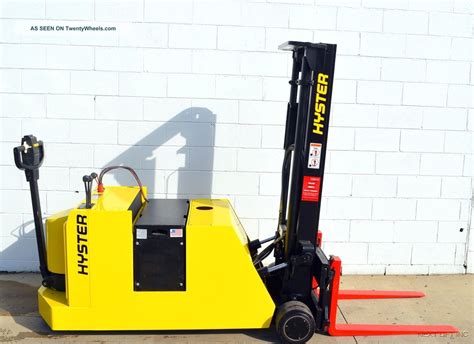 Hyster W40xtc 24v Electric 4000 Lb Walk Behind Forklift Walkie Stacker