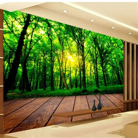 Buy Large Size 3d Photo Mural Wallpaper For Living