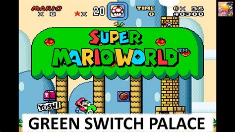 Super Mario World Green Switch Palace Youtube