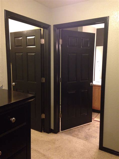 30 Black Interior Doors With Wood Trim