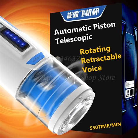 Automatic Piston Telescopic Male Masturbator Cup Rotating Retractable