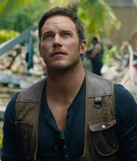 Jurassic World Fallen Kingdom Chris Pratt Leather Vest Ubicaciondepersonascdmxgobmx