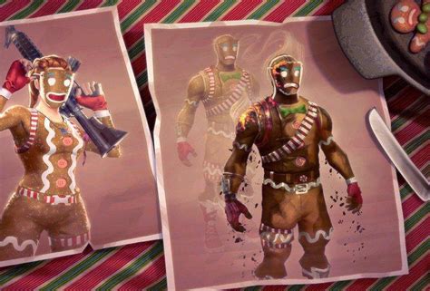 Burnt Gingerbread Man Is One T For Fortnite Christmas Skin Owners