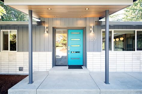 20 Staggering Mid Century Modern Entrance Designs You Can