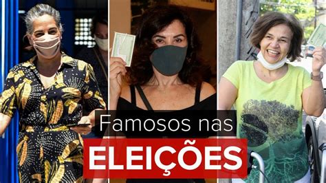 Famosos Votam No 2º Turno Das Eleições Municipais 2020 No Brasil Fotos