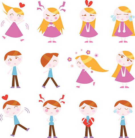 120 Blonde Girls Crying Cartoons Illustrations Royalty Free Vector