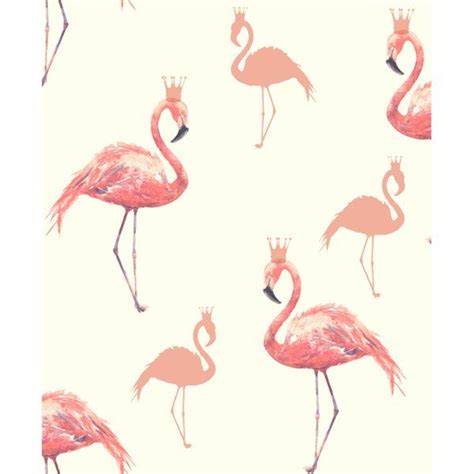 Flamingo Queen 105m X 53cm Glitter Wallpaper Is Enhanced With Glitter