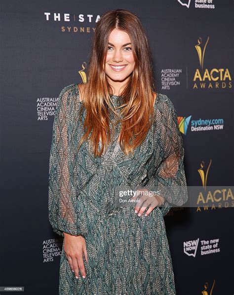 Charlotte Best Attends The 4th Aacta Awards Nominations Event At The