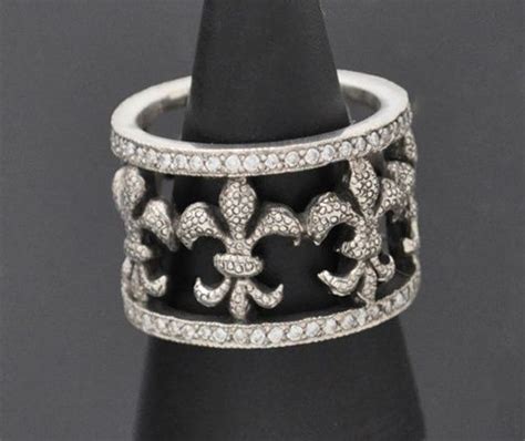 No symphonic band if for the more skilled and overall better musicians. The Infinity Fleur-de-lis band by Lazaro | Silver jewelry ...