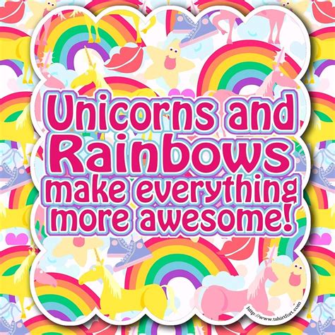 Unicorns And Rainbows By Mytshirtfort Redbubble