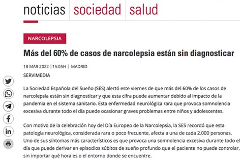 Más del 60 de casos de narcolepsia están sin diagnosticar Bioprojet