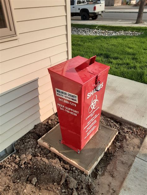 New Syringe Disposal Containers In Vale And Ontario Malheur County