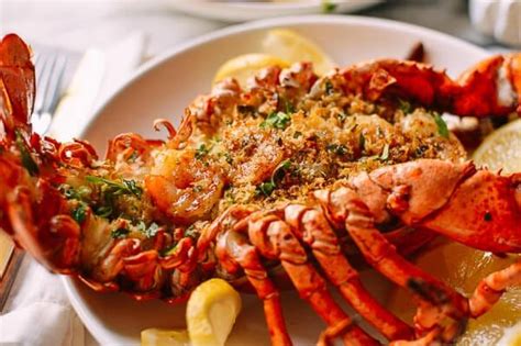 baked stuffed lobster with shrimp recipe baked stuffed lobster lobster recipes seafood recipes