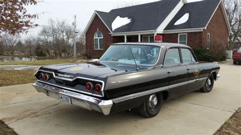 1963 Chevrolet Bel Air Belair Police Car Impala Biscayne For Sale