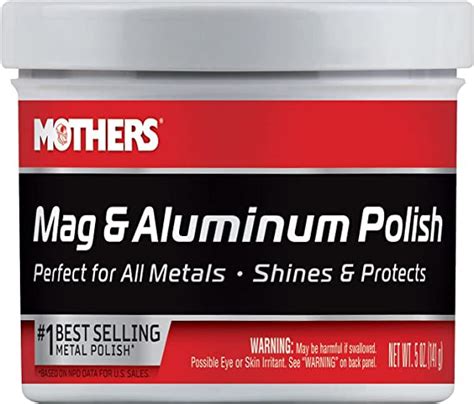 Mothers 05100 Mag And Aluminum Polish 5 Oz Mx Automotriz