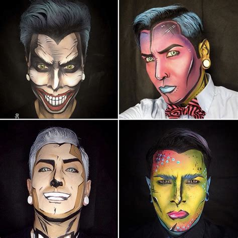 Get Ready For Your Jaw To Drop When You See These Comic Book Makeovers Pop Art Makeup Comic