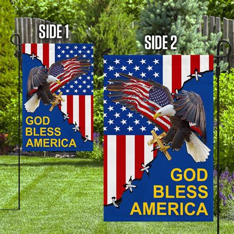 God Bless America Eagle Flag Betiti Store