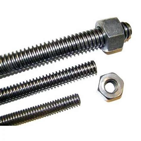 Threaded Rod Fasteners Size 14 4 At Rs 452piece In Bengaluru Id