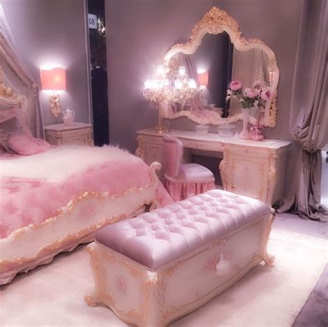 Glam Bedroom Google Search In Pink Princess Room Pastel Pink
