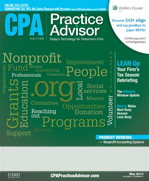 Get The Latest Digital Edition Of Cpa Practice Advisor