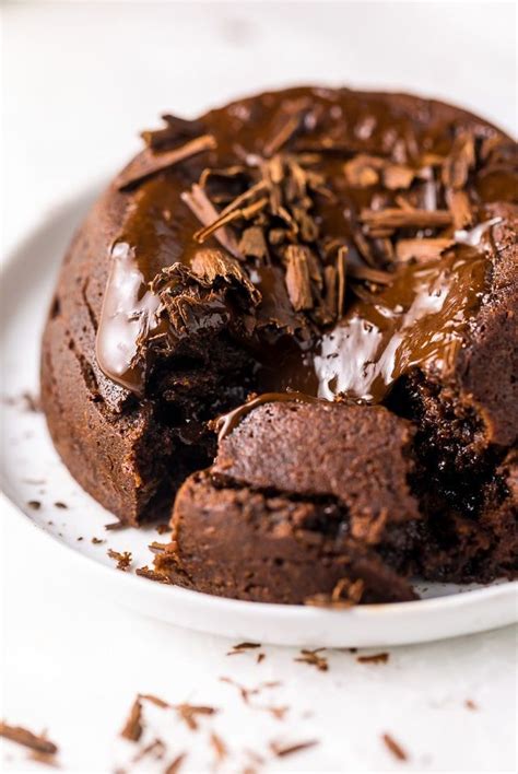 Easy Molten Chocolate Lava Cakes For Two Baker By Nature Amazing