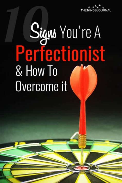 10 Signs Youre A Perfectionist And How To Overcome