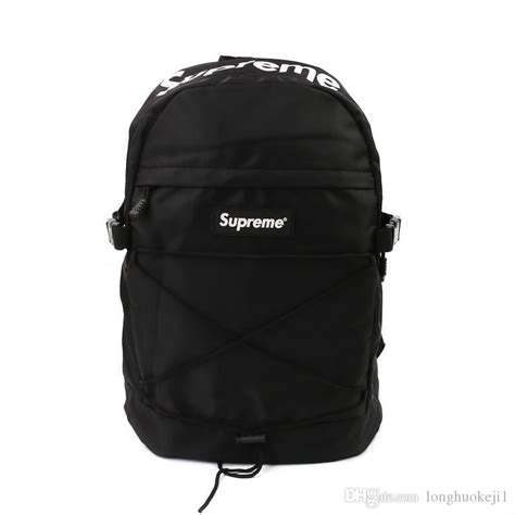 If you see made in korea or made in italy, that's a good sign as most bags, backpacks, and shoes are made in these locations. 2017 Supreme Backpack School Bag Fashion Outdoor Duffle ...