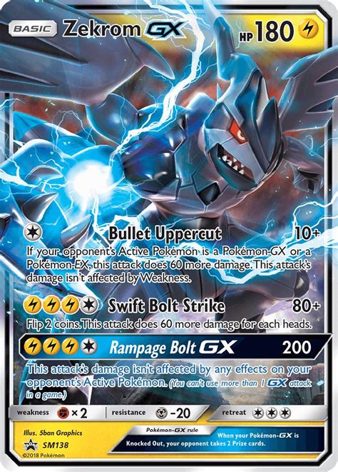 We did not find results for: Zekrom-GX SM138 - Sun & Moon Black Star Promos - Sun & Moon - Pokemon Trading Card Game ...