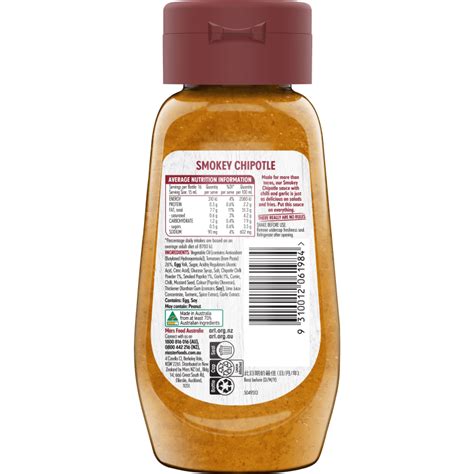 Try Our Smokey Chipotle No Rules Sauce Masterfoods™