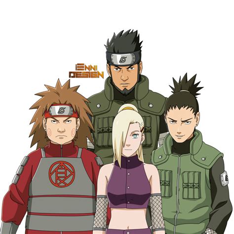 Naruto Shippudenteam Asuma Team 10 By Iennidesign On Deviantart Naruto Shippuden Characters