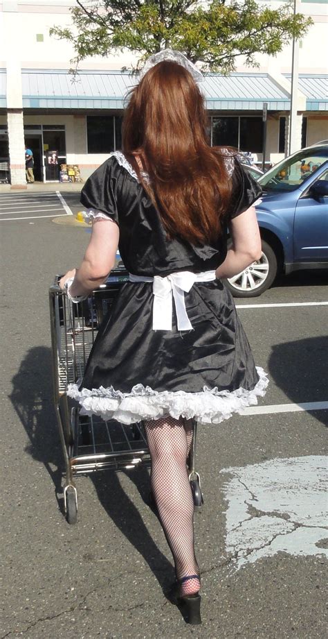 Its A Maid World Maid Outfit Maid Dress Exposed Sissy Sissy Maid Training Feminized Husband
