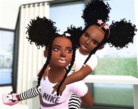 🌻ebonix🌻 Toddler Hair Sims 4 Sims Hair Kids Hairstyles