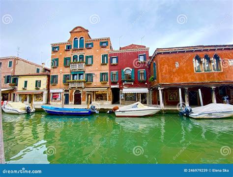 The Beautiful Historic Old Town Of Venice In Italy Editorial Stock