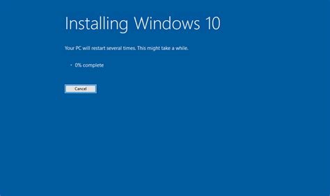 Installing Windows 10 Upgrade Manually