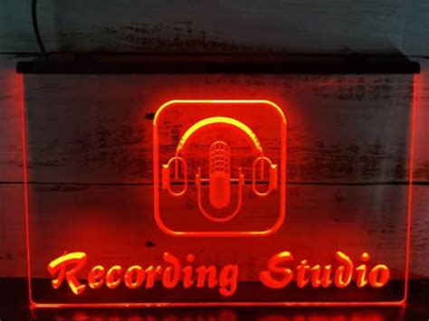 Recording Studio Sign Light Signs Cave