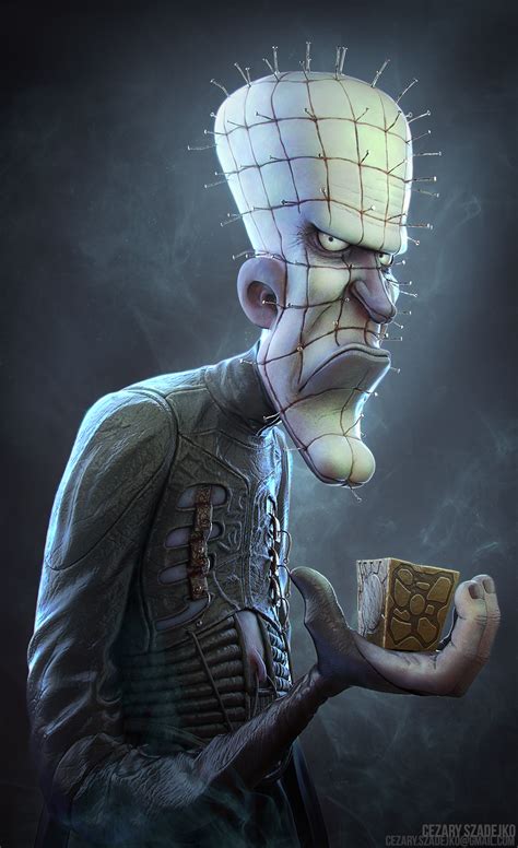 Hellraisers Pinhead On Behance Character Design Animation Monster