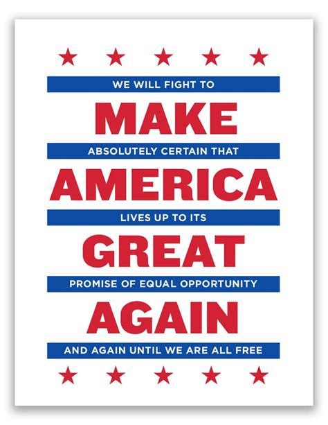 Make American Great Again Poster Blount Objects