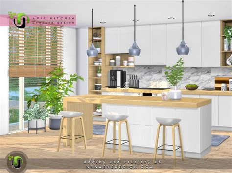 Sims 4 Cc Kitchen Opening Ravasheens Smeglish Retro Kitchen