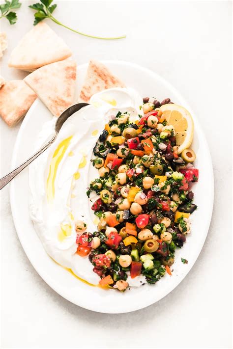 Middle Eastern Chickpea Salad Balela • The View From Great Island
