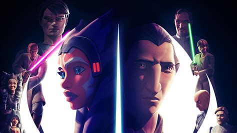 Star Wars Tales Of The Jedi Reveals New Poster Three Weeks Ahead Of