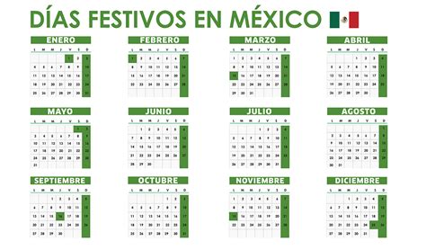 Dias Festivos En Mexico Obligatorios Imagesee