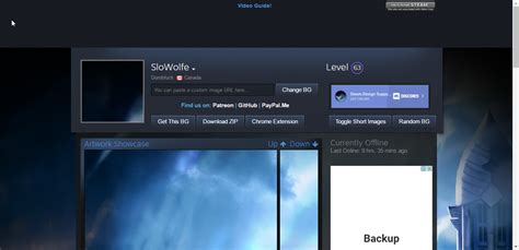 Steam Community Guide How To Customize Your Artwork Showcase Or Capture