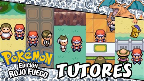 ♦️ Guía Pokémon Rojo Fuego ♦️ 41 ️ Tutores De Movimientos ️ Descripción Y Localización