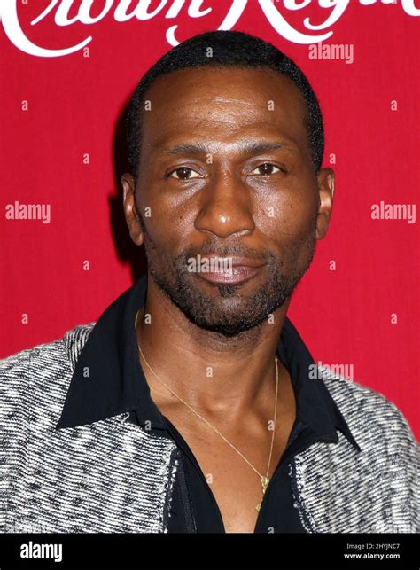 Leon Robinson Attending The Premiere Of Shaft In New York Stock Photo Alamy